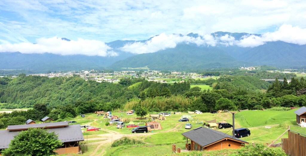 【長野県】ドッグフリーサイトがあるキャンプ場（いなかの風キャンプ場）