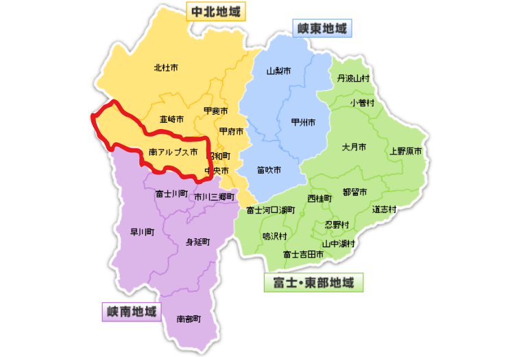 【山梨県】ドッグフリーサイトがあるキャンプ場(南アルプス市)